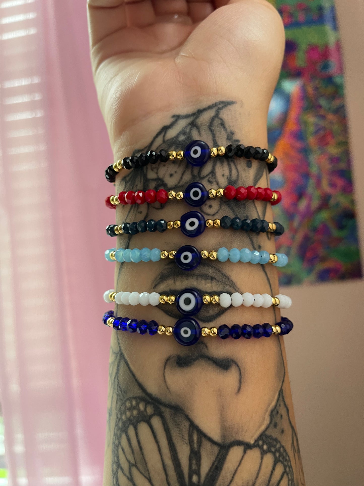 Evil Eye String Bracelets