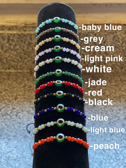 Evil Eye String Bracelet