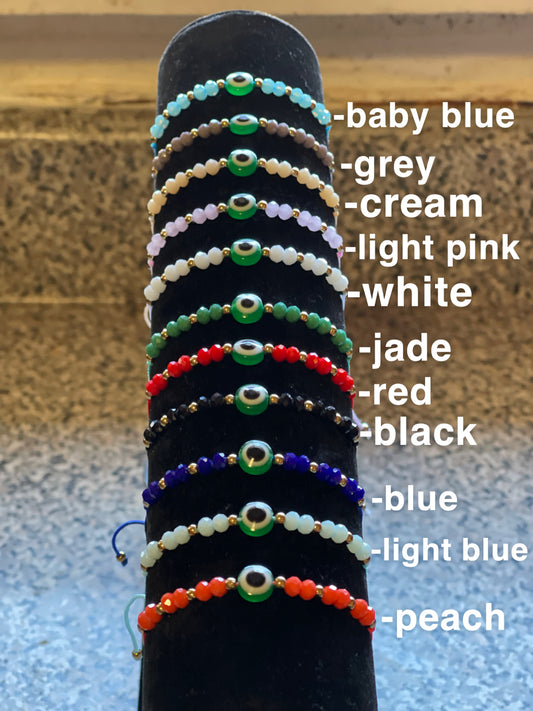 Evil Eye String Bracelet