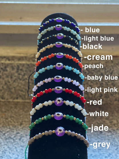 Evil Eye String Bracelet